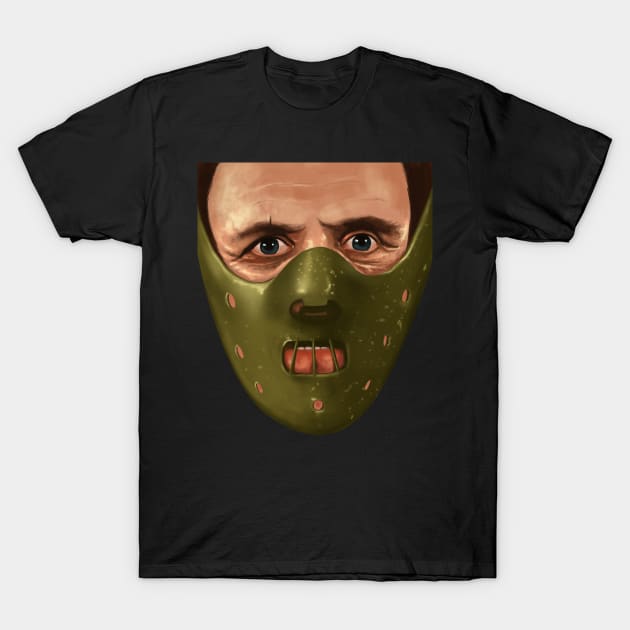 Hannibal Lecter - Silence of the Lambs T-Shirt by TWOintoA